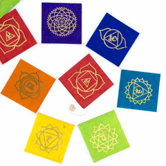 Long Lokta Paper Chakra String - Large-Siesta Crafts