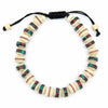 Bone Bead Bracelet - White-Siesta Crafts