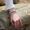 Bone Bead Bracelet - White-Siesta Crafts