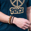 Bone Bead Bracelet - White-Siesta Crafts