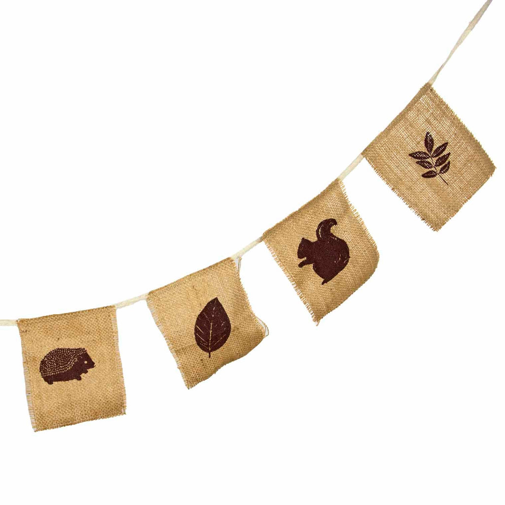 Woodland Jute Bunting-Siesta Crafts