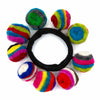 Swirl Bobble Felt Scrunchie-Siesta Crafts