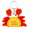 Crab Felt Keyring-Siesta Crafts