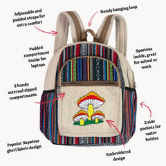 Mushroom Backpack-Siesta Crafts