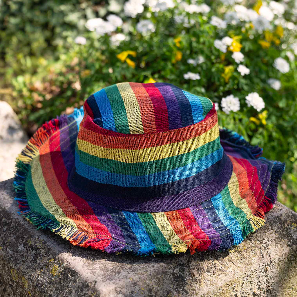 Gheri Rainbow Hat-Siesta Crafts