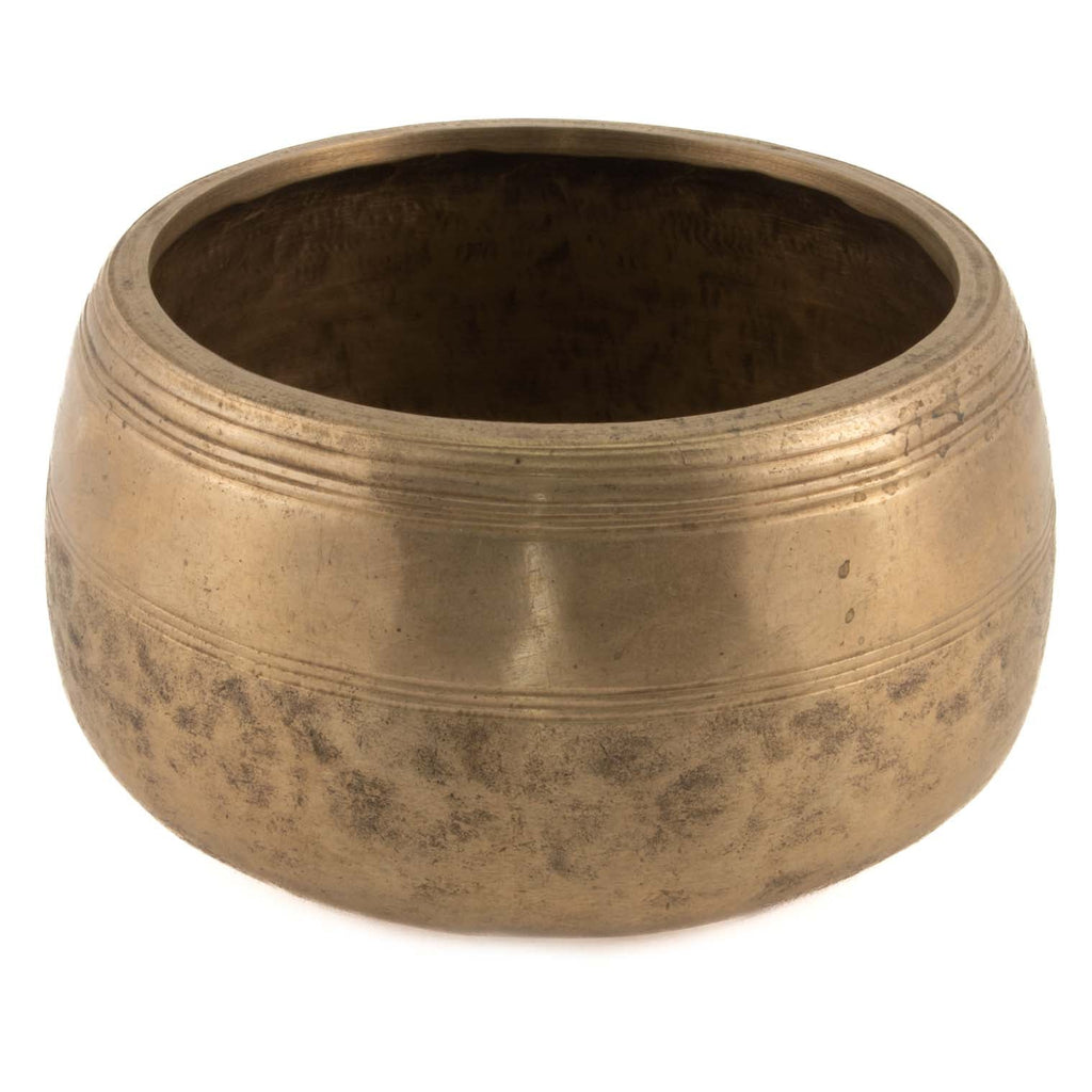 Antique Mani Singing Bowl No.41-Siesta Crafts