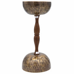 Double Chalice Singing Bowl No.045-Siesta Crafts