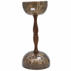 Double Chalice Singing Bowl No.047-Siesta Crafts