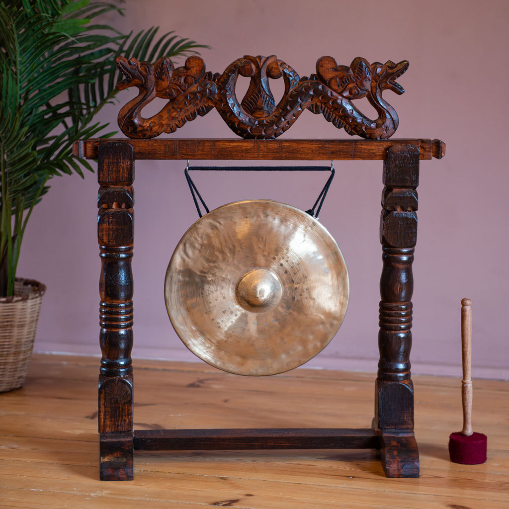 Small Burmese Style Plain Gong No.28-Siesta Crafts