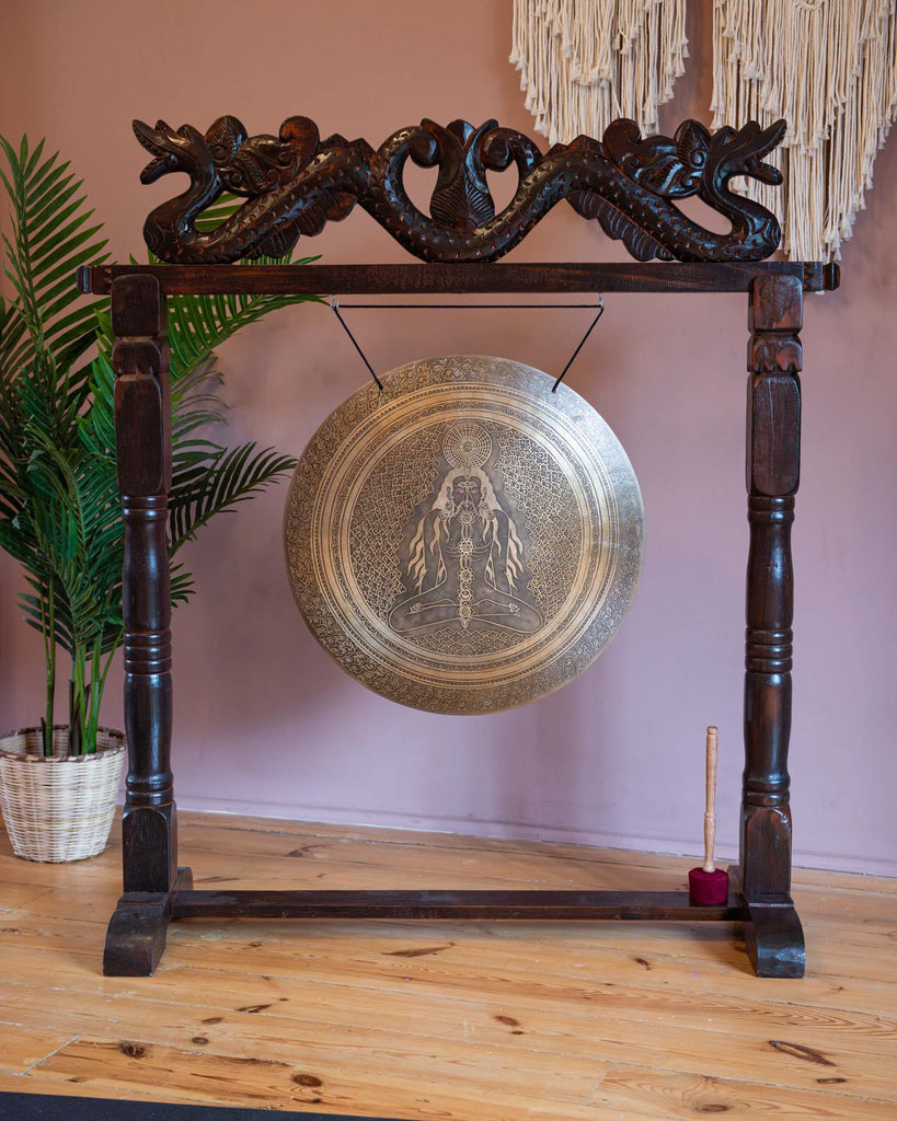 Yogi Chakra Metal Wind Gong No.32-Siesta Crafts
