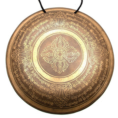 Vajra Mantra Metal Wind Gong No.44-Siesta Crafts