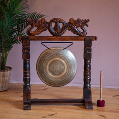 Vajra Mantra Metal Wind Gong No.44-Siesta Crafts