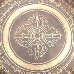 Vajra Mantra Metal Wind Gong No.44-Siesta Crafts