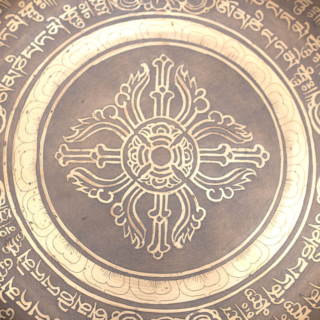 Vajra Mantra Metal Wind Gong No.44-Siesta Crafts