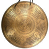 Flower of Life Om Metal Gong No.49-Siesta Crafts