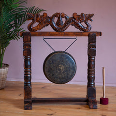 Yin Yang Etched Gong No.72-Siesta Crafts