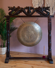 Cloud Yogi Etched Gong No.78-Siesta Crafts