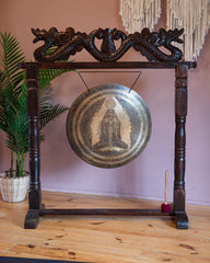 Cloud Yogi Etched Gong No.79-Siesta Crafts