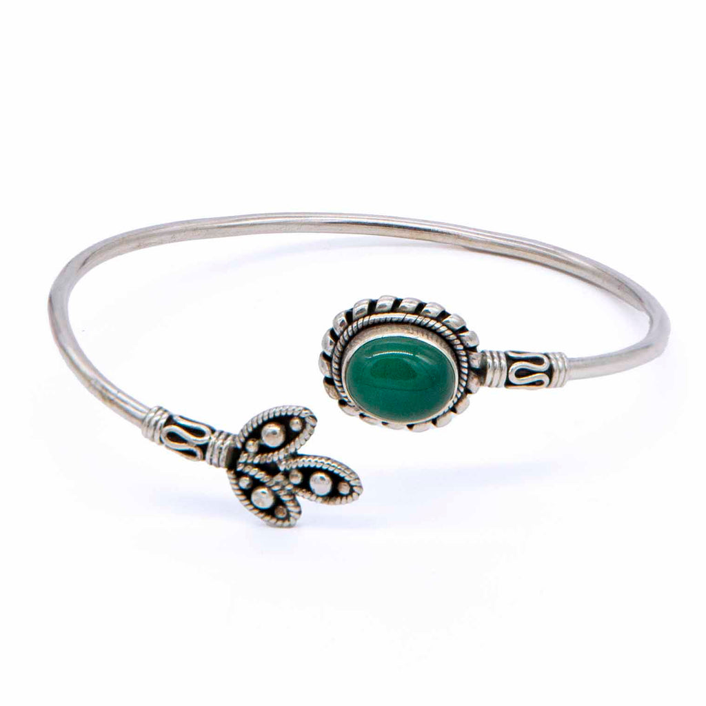 Nepalese Silver Bracelet No.9-Siesta Crafts