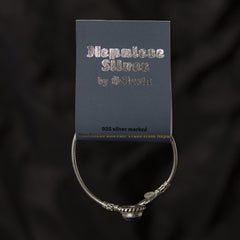Nepalese Silver Bracelet No.9-Siesta Crafts