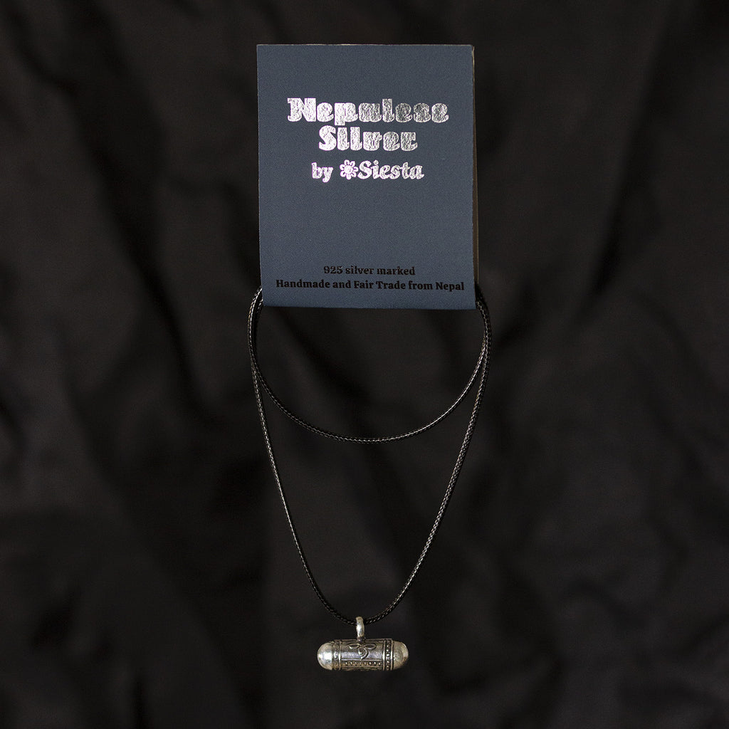 Nepalese Silver Buti Necklace-Siesta Crafts