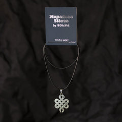 Nepalese Silver Endless Snake Necklace-Siesta Crafts