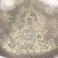 Giant Etched Artisan Singing Bowl No.128-Siesta Crafts