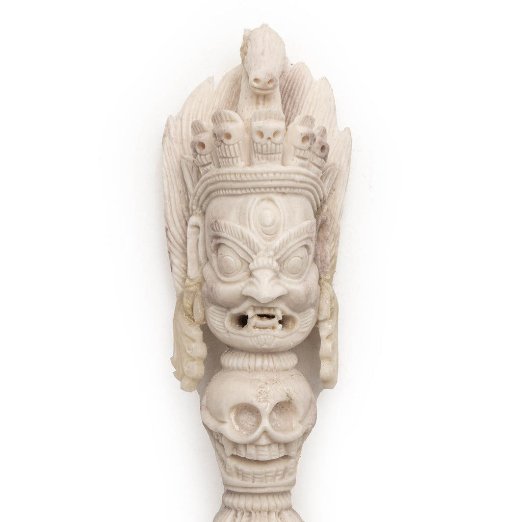 Buffalo Bone Phurba Dagger-Siesta Crafts