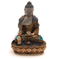 Himalayan Quartz Crystal Buddha Statue-Siesta Crafts