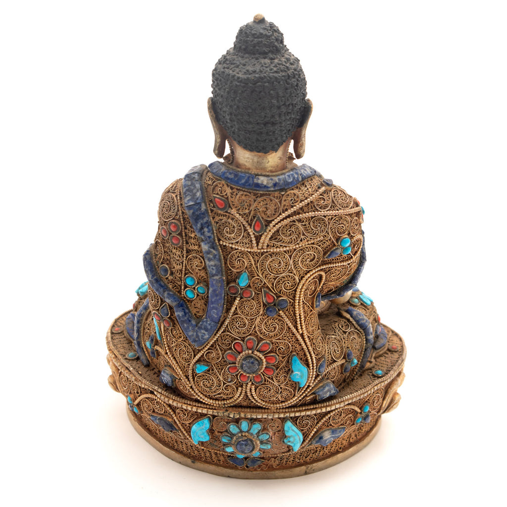Himalayan Quartz Crystal Buddha Statue-Siesta Crafts