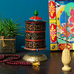 Special Standing Prayer Wheel No.228-Siesta Crafts