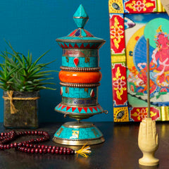 Special Standing Prayer Wheel No.234-Siesta Crafts