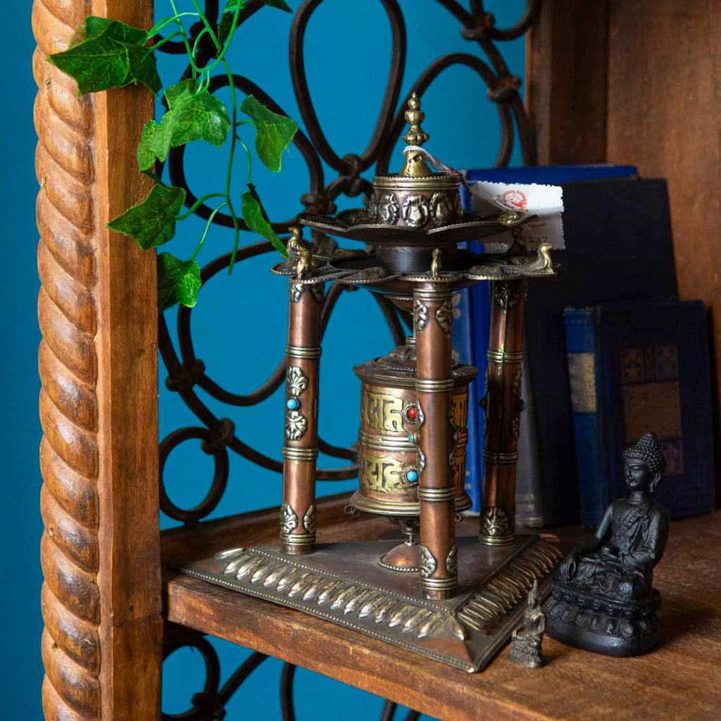 Special Standing Prayer Wheel No.235-Siesta Crafts