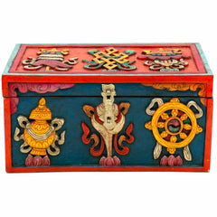 Carved Tibetan Style Box-Siesta Crafts