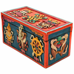 Carved Tibetan Style Box-Siesta Crafts