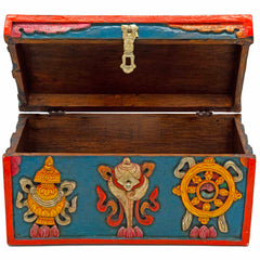 Carved Tibetan Style Box-Siesta Crafts
