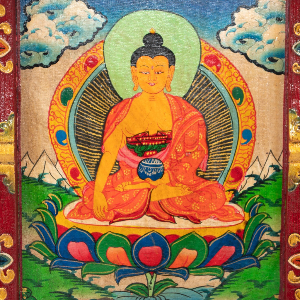Small Tibetan Style Painted Board-Siesta Crafts