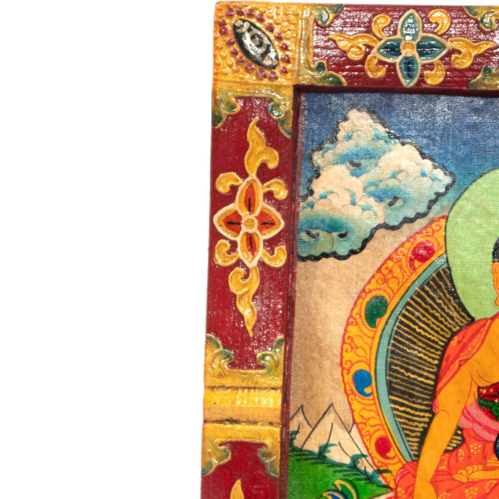 Small Tibetan Style Painted Board-Siesta Crafts