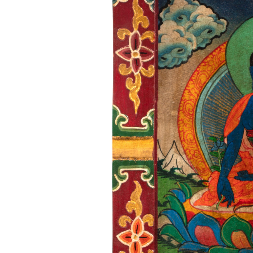 Small Tibetan Style Painted Board-Siesta Crafts