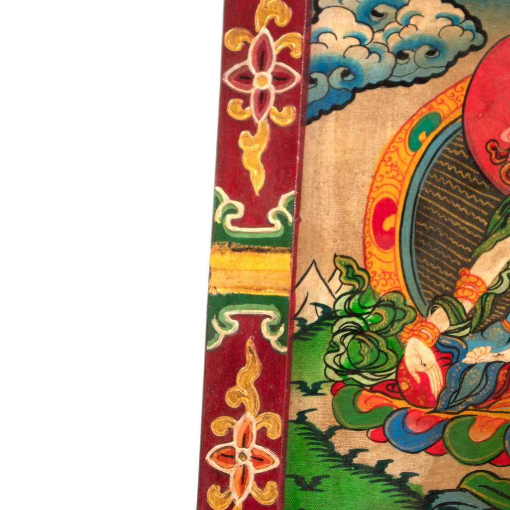 Small Tibetan Style Painted Board-Siesta Crafts