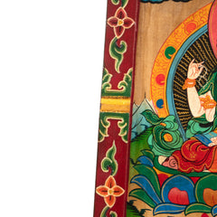 Medium Tibetan Style Painted Board-Siesta Crafts
