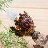 Gold Plated Copper and Crystal Phurba-Siesta Crafts