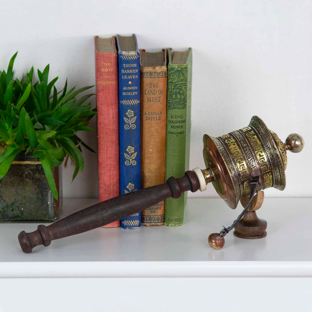 Special Copper Prayer Wheel No.292-Siesta Crafts