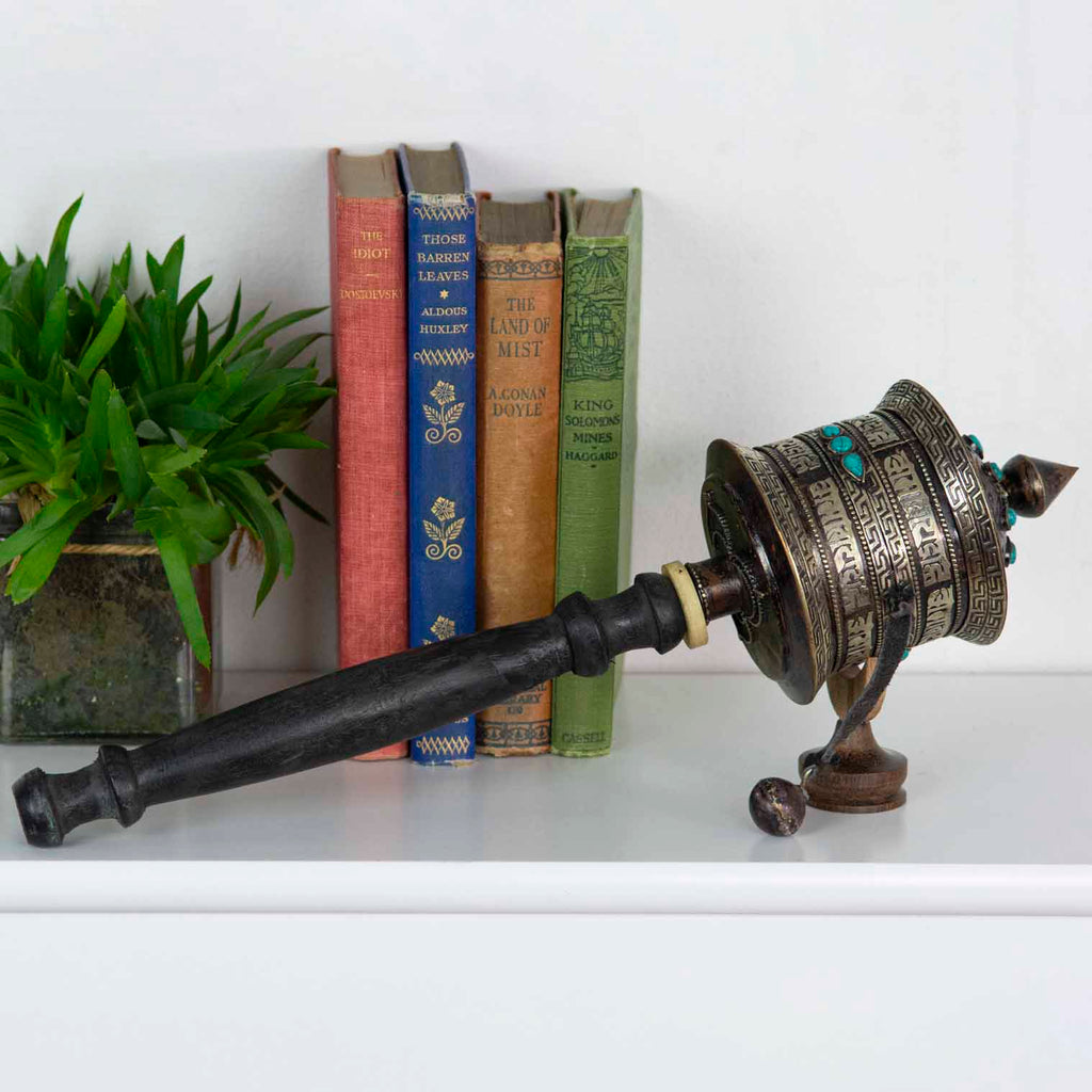 Special Copper Prayer Wheel No.294-Siesta Crafts