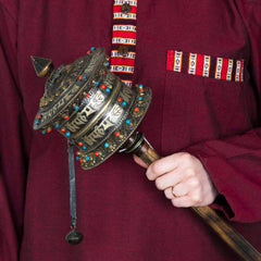 Special Copper Prayer Wheel No.296-Siesta Crafts