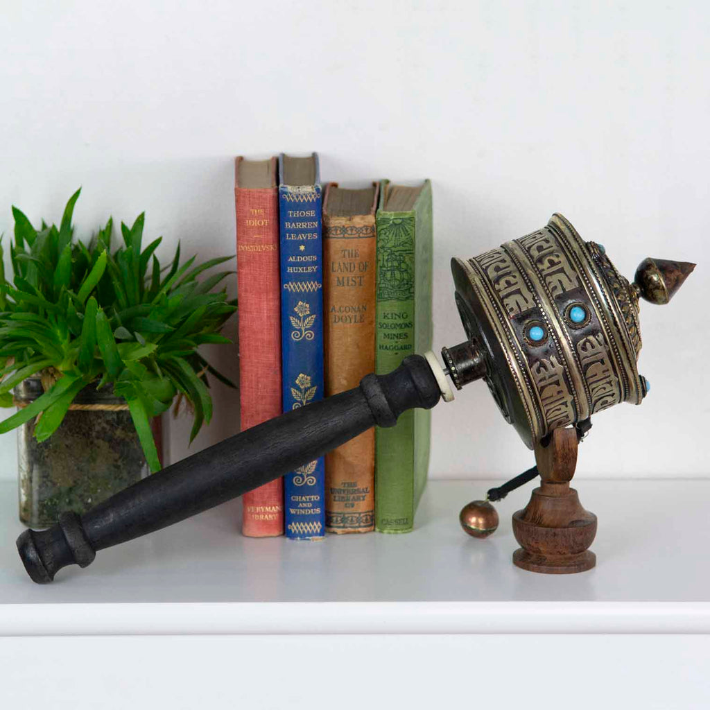 Special Copper Prayer Wheel No.299-Siesta Crafts