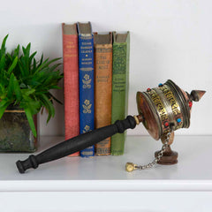 Special Copper Prayer Wheel No.300-Siesta Crafts