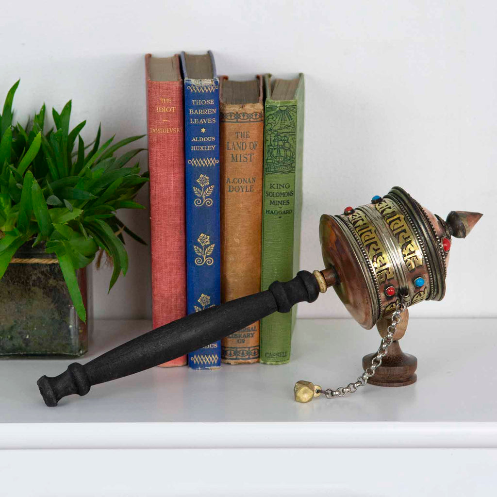 Special Copper Prayer Wheel No.300-Siesta Crafts