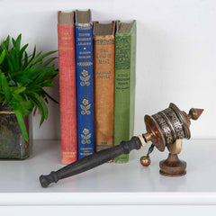 Special Copper Prayer Wheel No.302-Siesta Crafts