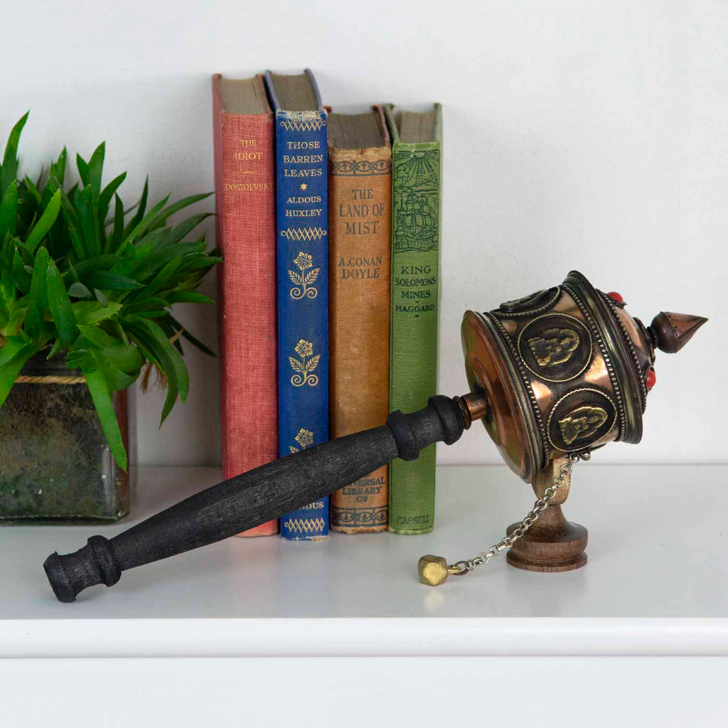 Special Copper Prayer Wheel No.309-Siesta Crafts